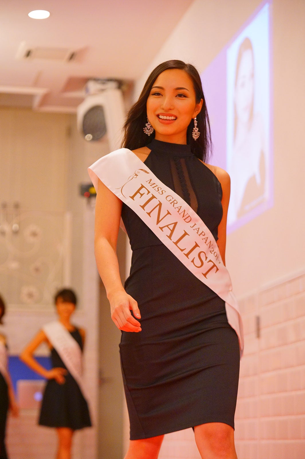 清田彩「ミス・グランド・ジャパン2017」（提供写真）