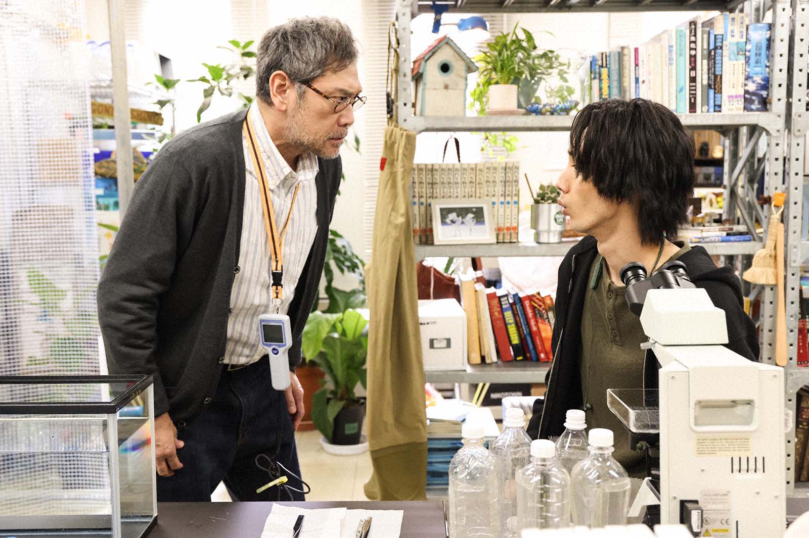 杉本哲太、清水尋也「Eye Love You」第4話より（C）TBS／撮影：高橋裕子