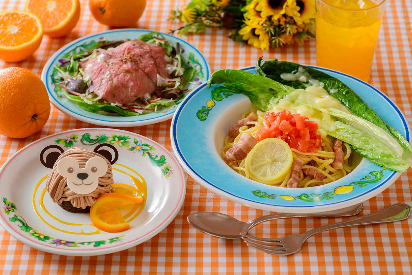 カフェ・ポルトフィーノ スペシャルセット1,980円（C）Disney