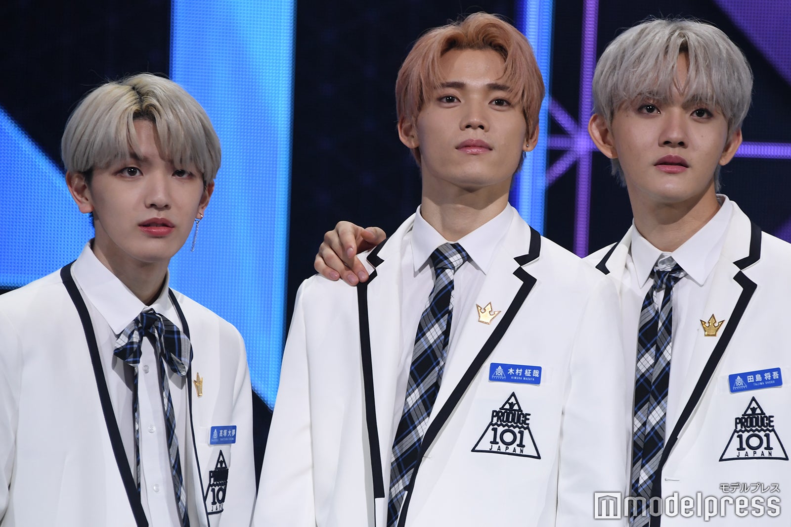 高塚大夢、木村柾哉、田島将吾（C）モデルプレス
