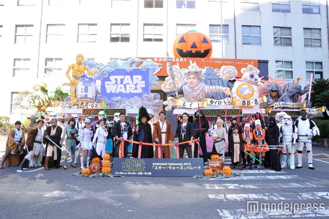 カワサキハロウィン2016」にスター・ウォーズが2年連続パレード