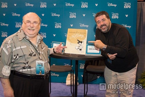 （左から）エリック・ゴールドバーグとデビット・ボサート（C）Disney