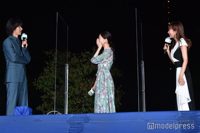 山崎賢人、清原果耶、夏菜 (C)モデルプレス