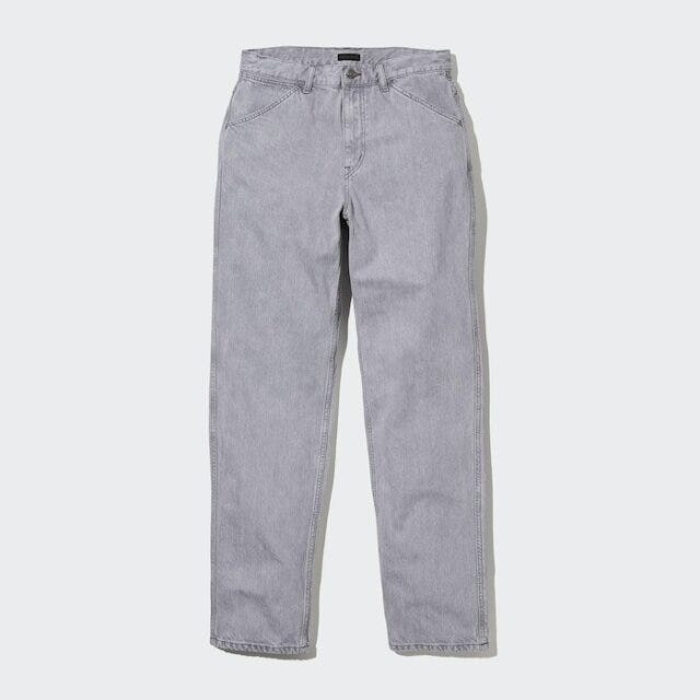 ユニクロ　値下げ　パンツ　ワイド　ジーンズ　テーパード