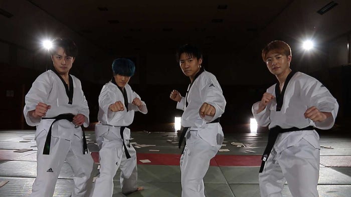 白濱亜嵐、中務裕太、小森隼、佐野玲於(C)日本テレビ