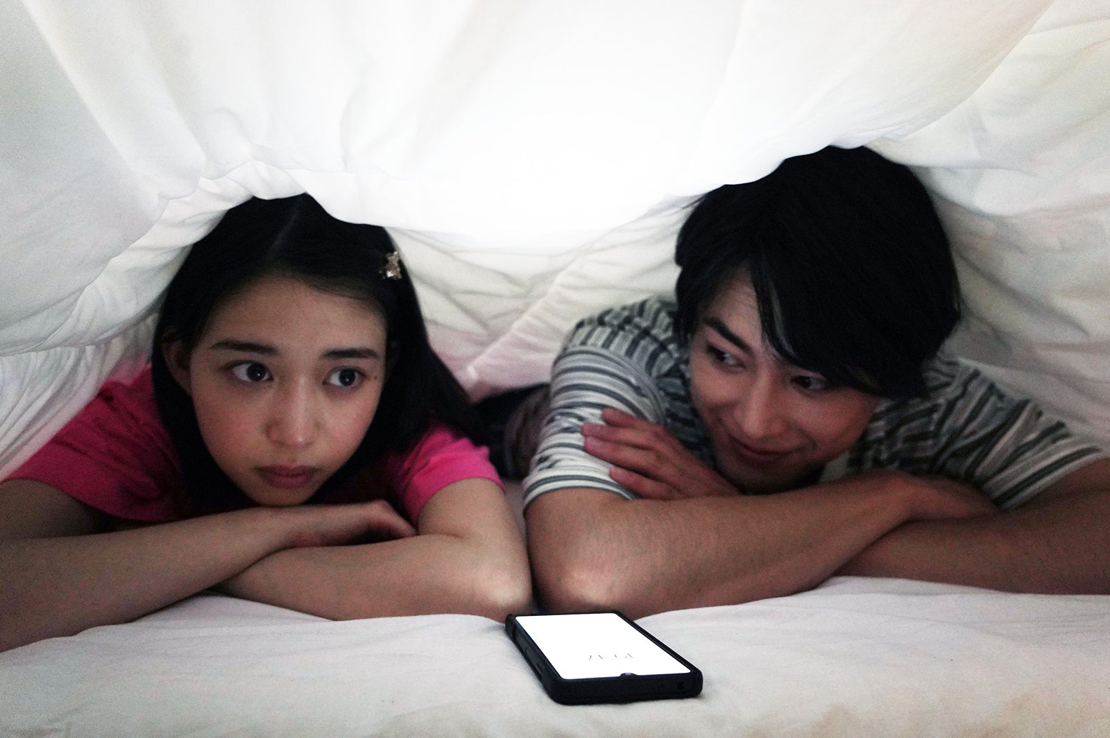 森川葵、間宮祥太朗／「ナンバMG5」第8話より（C）フジテレビ