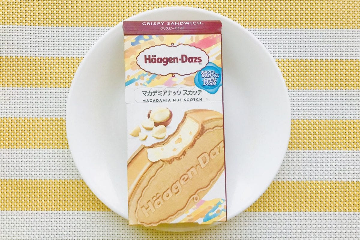 ハーゲンダッツ（マカデミアナッツスカッチ）