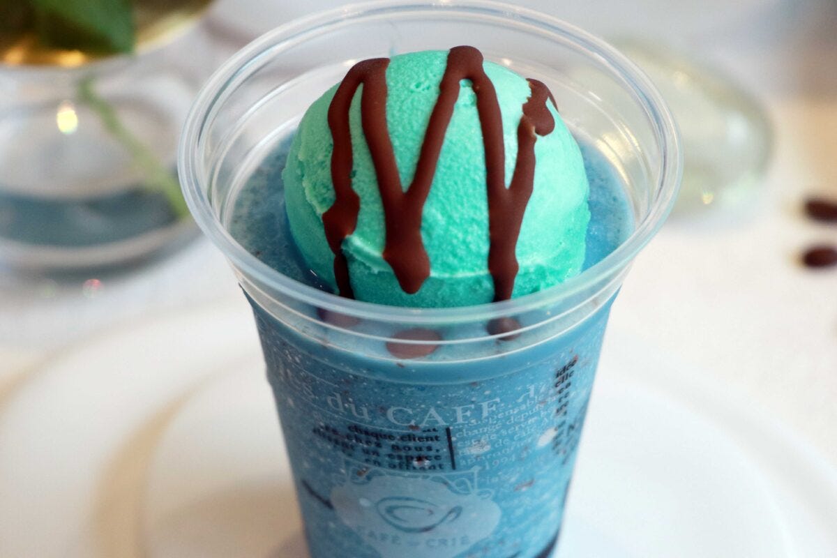 チョコミントドリンク