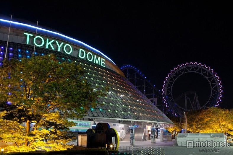 東京ドーム初のイルミネーション