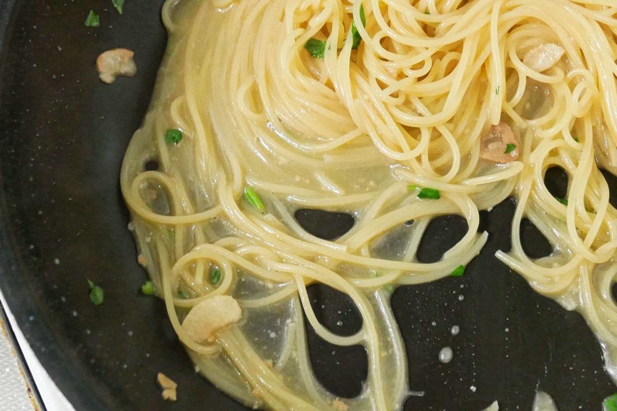 最高のペペロンチーノ