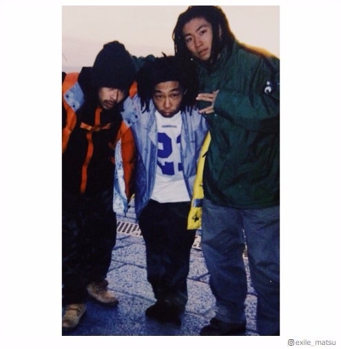 EXILE松本利夫＆USA＆MAKIDAI、懐かしの「BABY NAIL」ショットにファン感激
