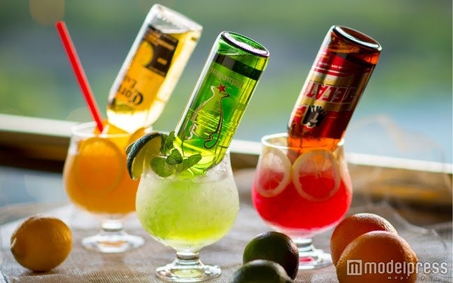 今話題のビアカクテル、 略して“ビアテル”／画像提供：ニュー・オータニ