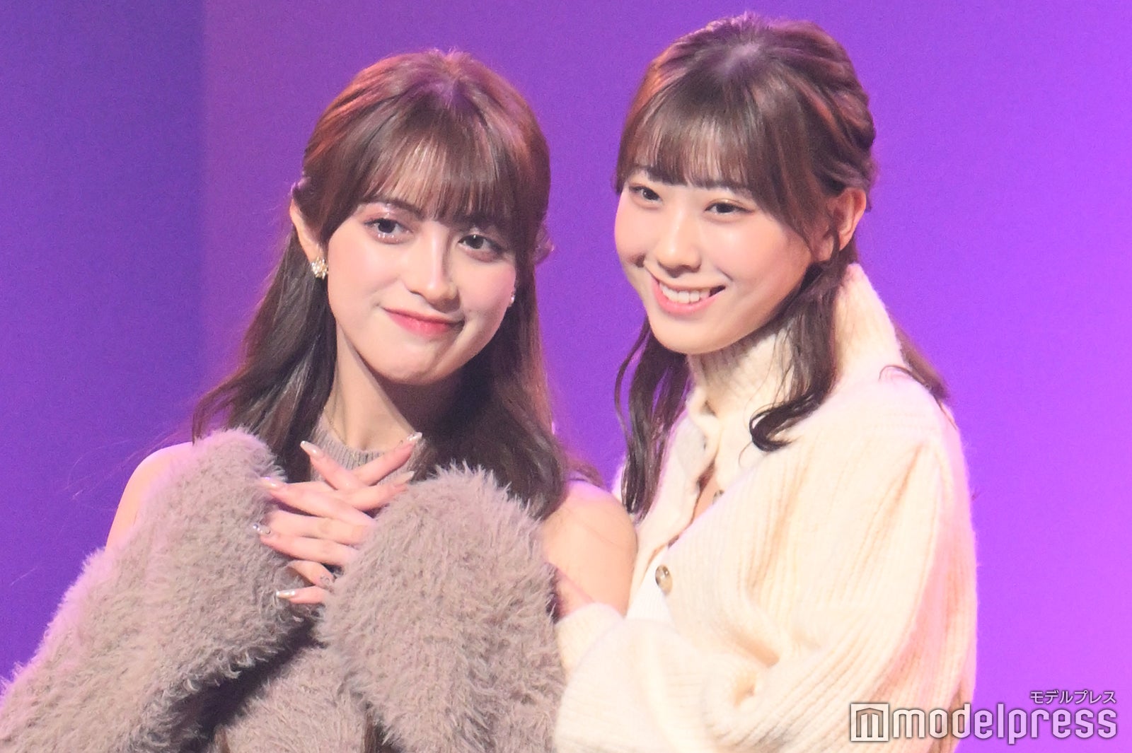 エブラヒミ椎菜＆久木田帆乃夏（C）モデルプレス