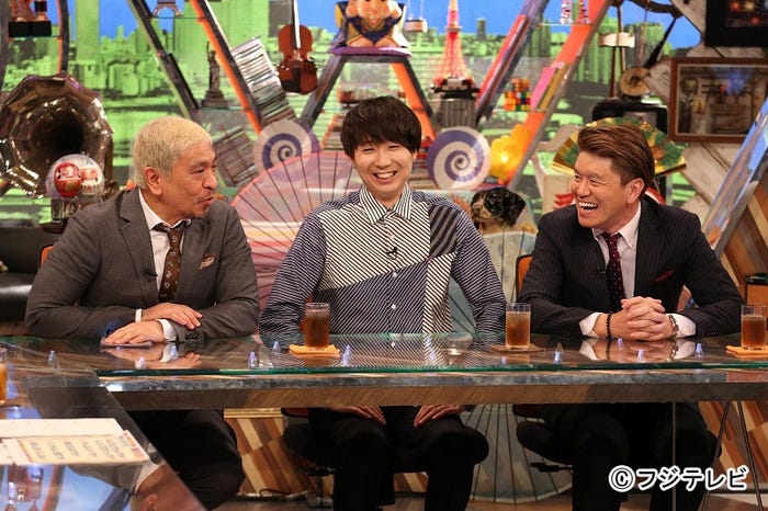 (左から)松本人志、川谷絵音、ヒロミ(C)フジテレビ