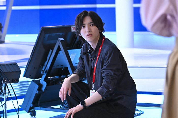 道枝駿佑「キャスター」第1話(C)TBS