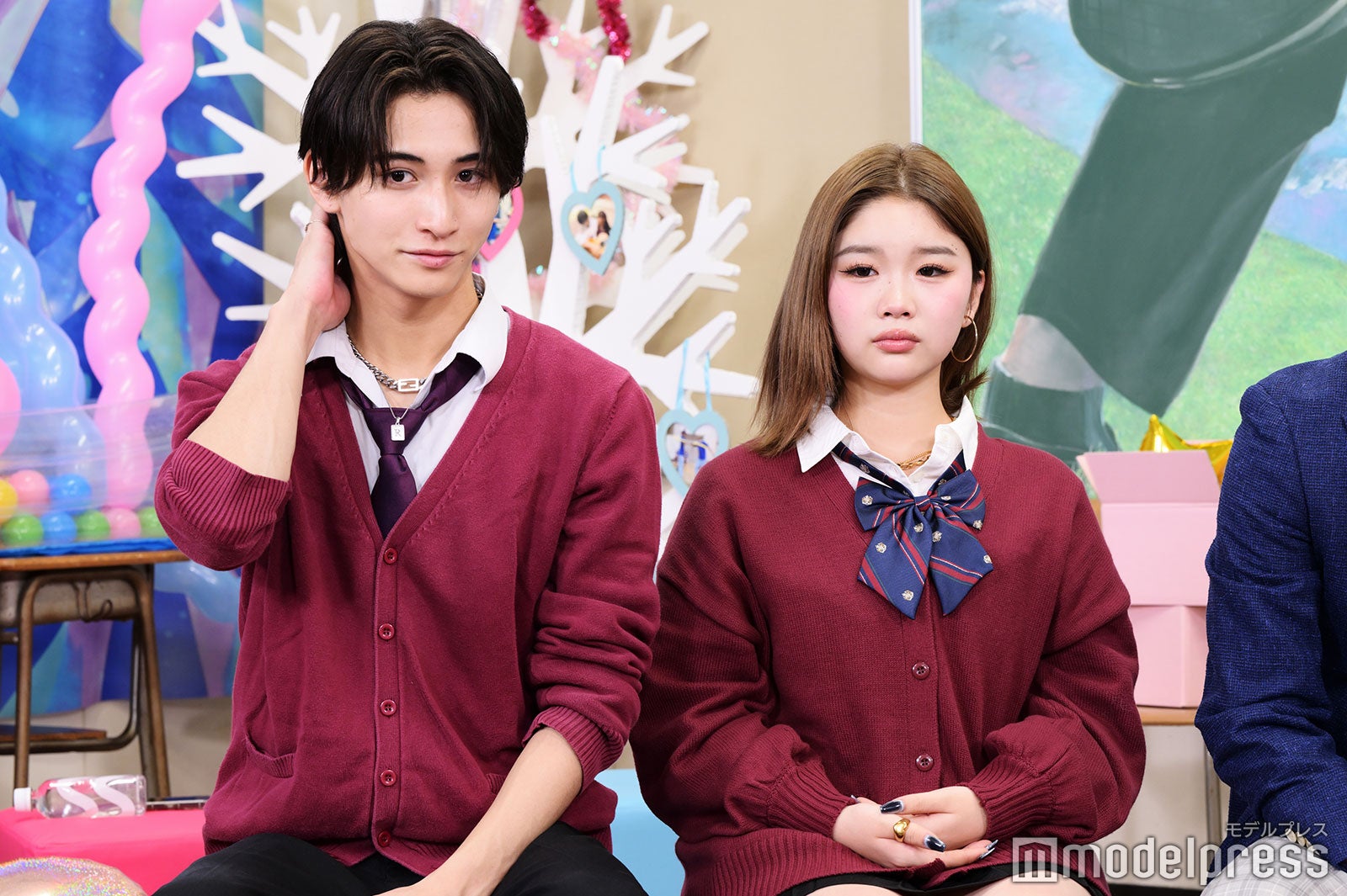 植野花道、中島結音（C）モデルプレス