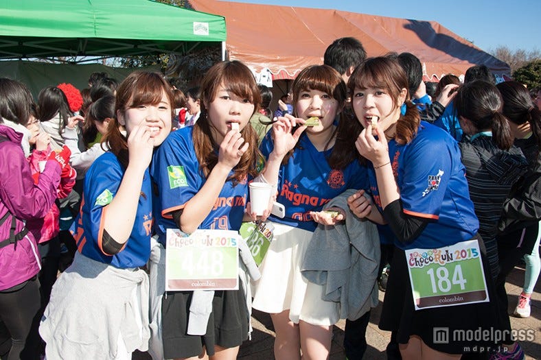 チョコレートを食べながら走る「チョコラン」開催決定