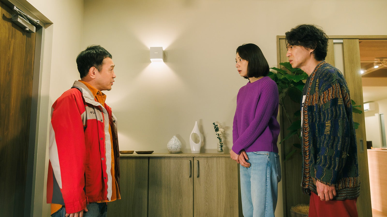 西堀亮、小池栄子、吉岡秀隆「コタツがない家」第6話より（C）日本テレビ