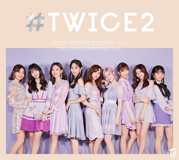 「#TWICE2」【初回盤A】/3月6日発売(提供画像)
