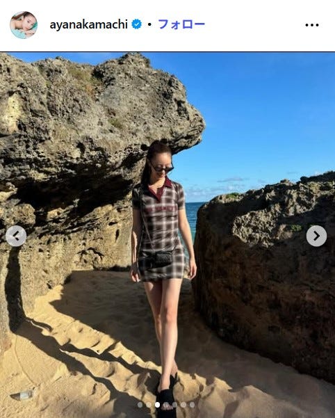 中町綾Instagramより