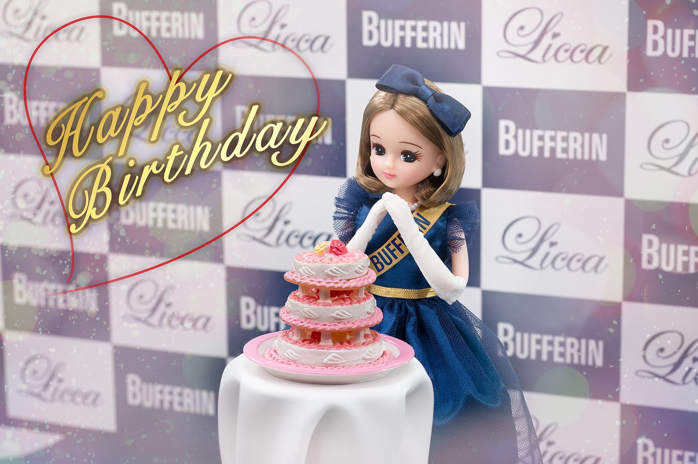 バースデーケーキが登場