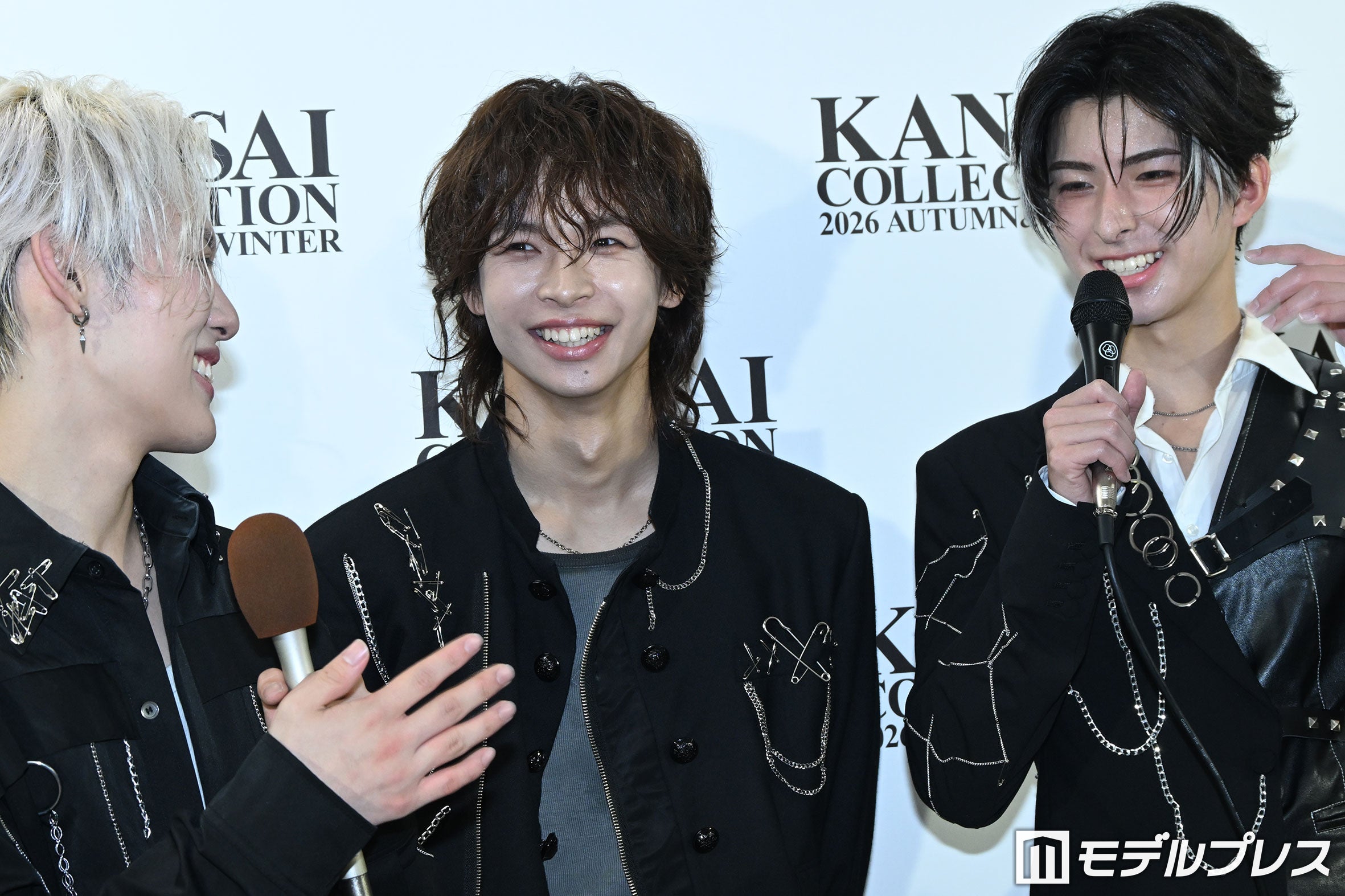 今井魁里、小林大悟、岸波志音（C）モデルプレス