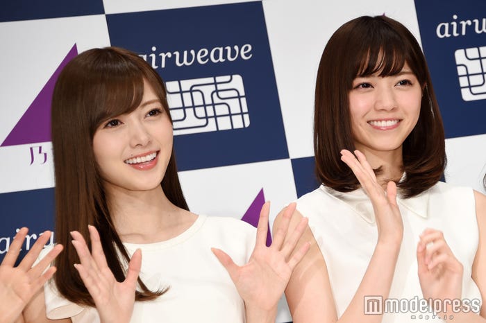 白石麻衣、西野七瀬(C)モデルプレス