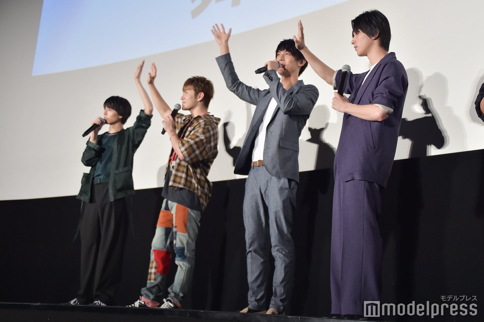 高杉真宙、佐野玲於、中川大志、横浜流星、飯塚健監督 （C）モデルプレス