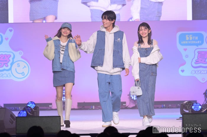 加藤栞、日向亘、藤村木音(C)モデルプレス