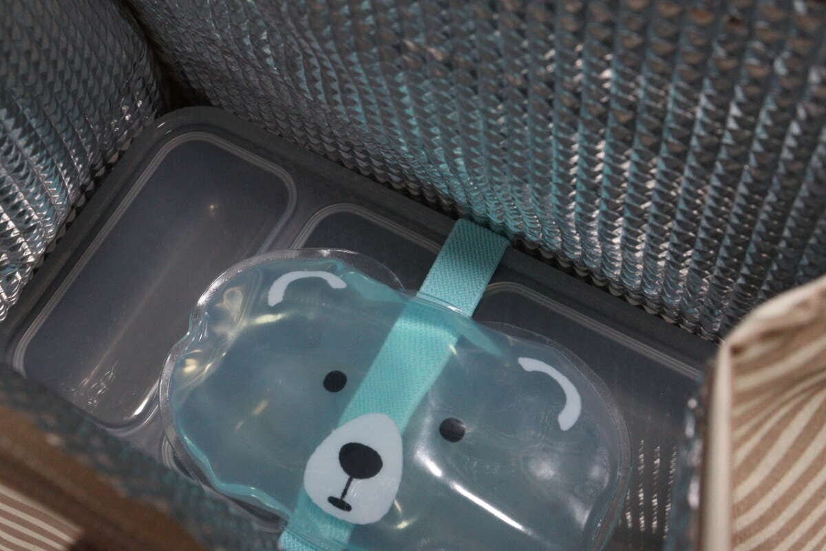 ダイソーのベルト付保冷剤（アソート1）使用例2