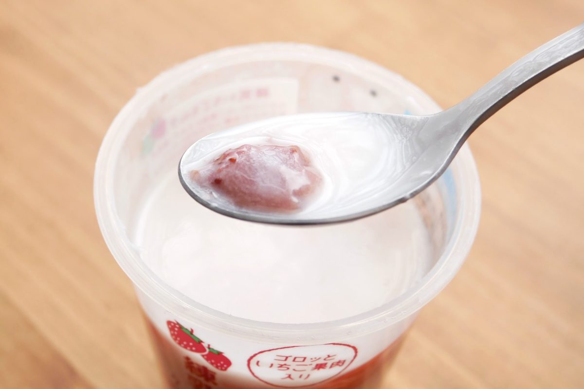 タピオカ練乳いちごミルク