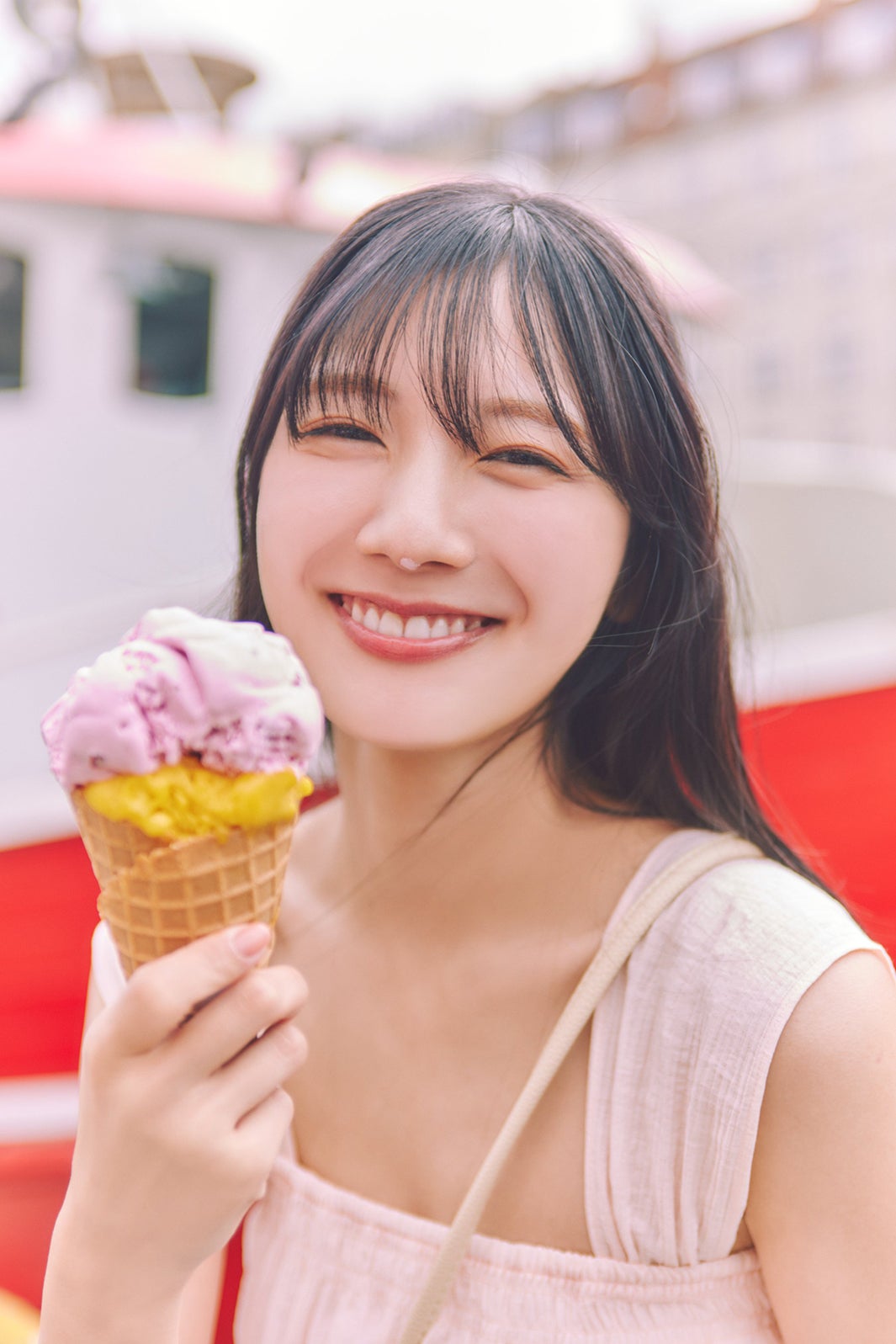 【直筆サイン入り】河田陽菜　日向坂ちゃんねる　卒業写真だけが知ってる　生写真 m74393824447_1.jpg?1738386787