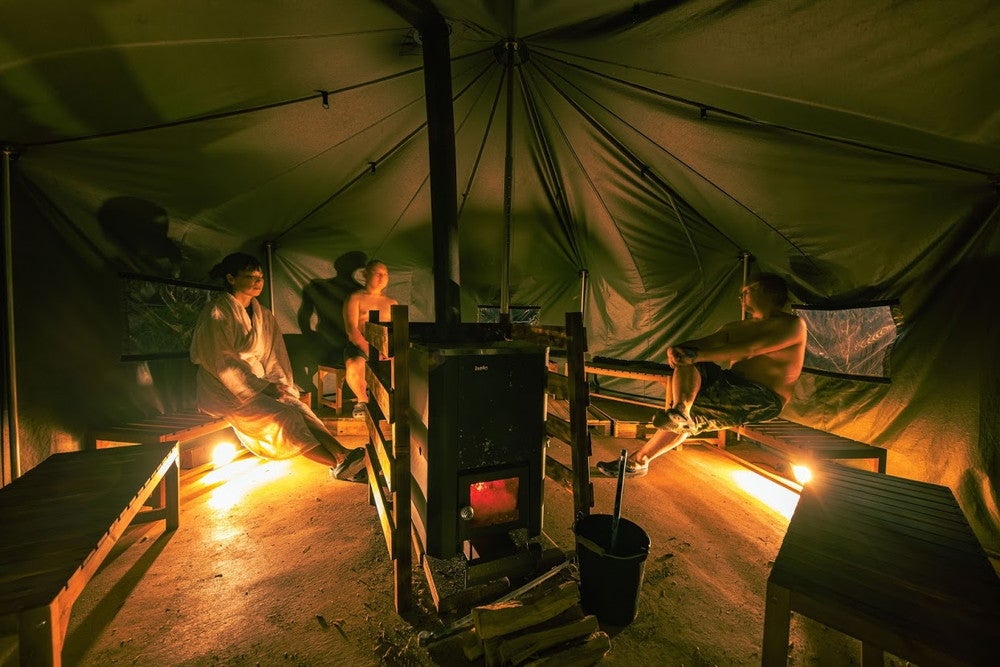 アロマの香りに包まれじっくり汗を流す（提供画像）