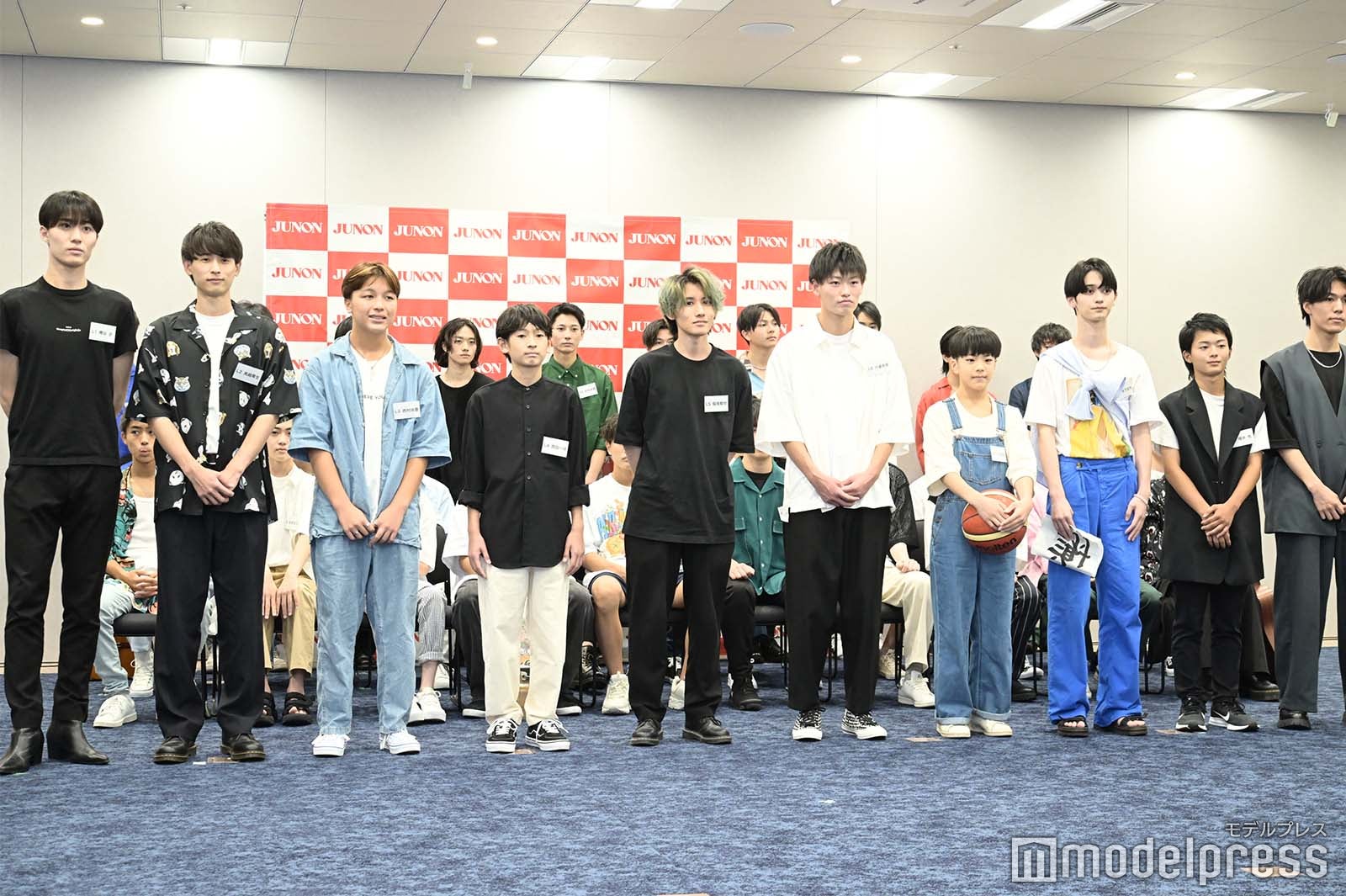 「第35回ジュノン・スーパーボーイ・コンテスト」BEST30候補者 （C）モデルプレス