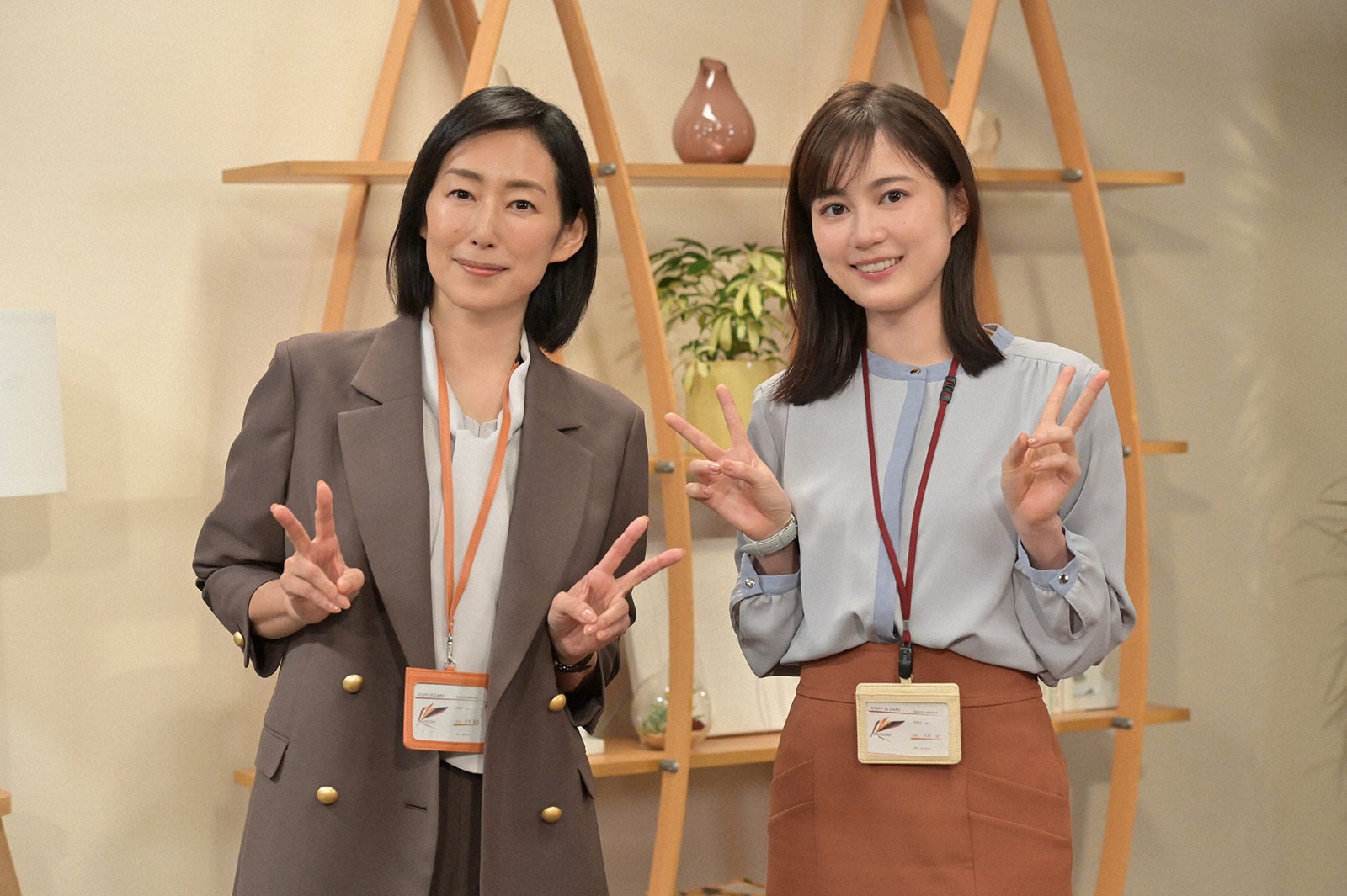 木村多江、生田絵梨花（C）NHK