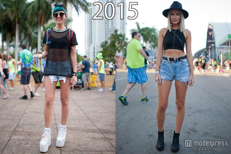 2015年はさりげなく露出させたファッショナブルに目立つスタイルに