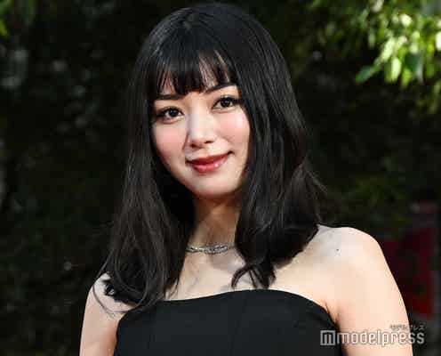 池田エライザ、ベアトップドレス姿で登場 エシカル・フィルム賞審査委員に【第38回東京国際映画祭】