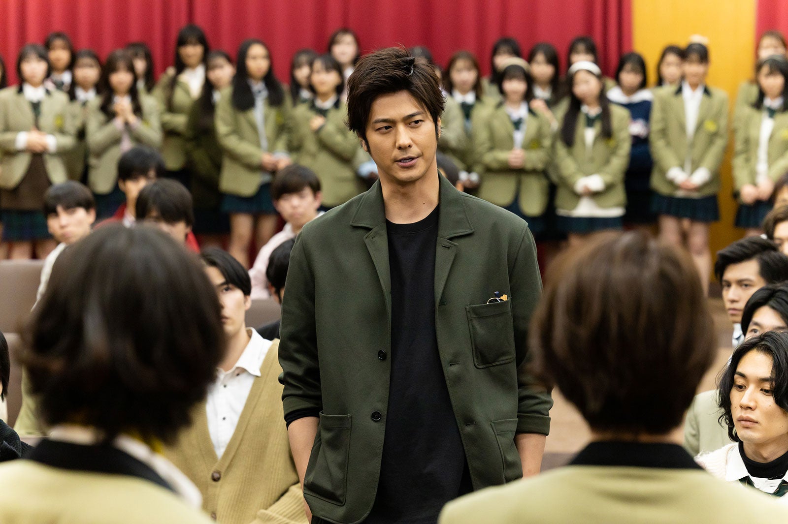 速水もこみち／「もしも、イケメンだけの高校があったら」第2話より（C）テレビ朝日