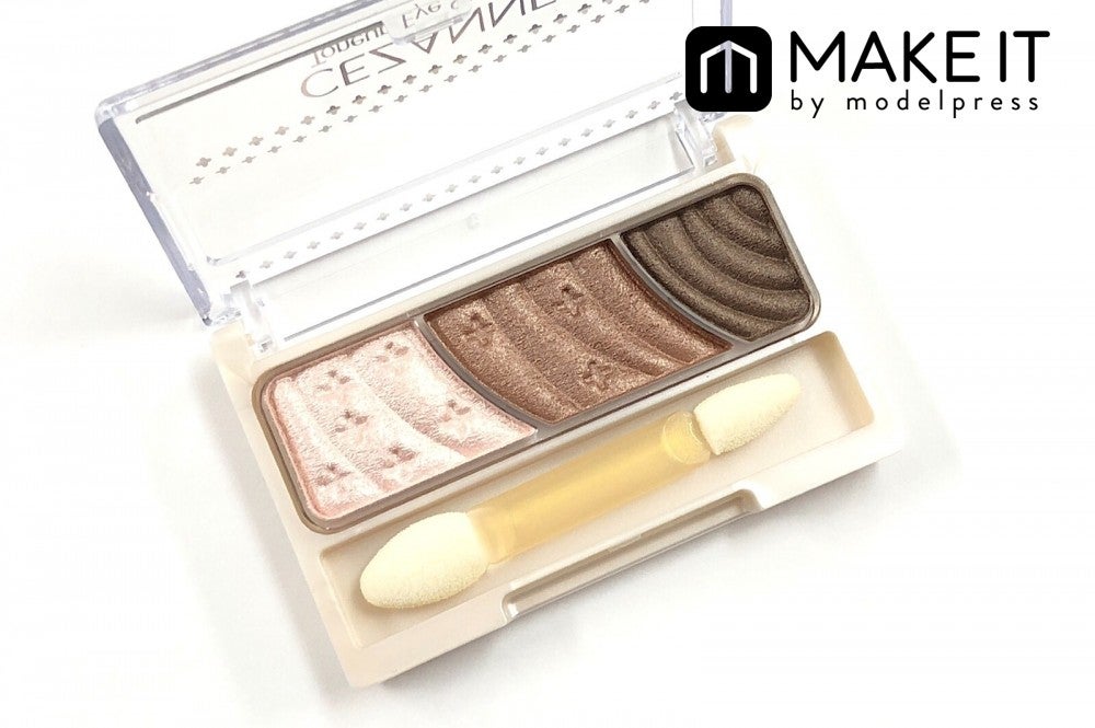 セザンヌ／トーンアップアイシャドウ／04 ピンクブラウン／580円（税抜） (C)メイクイット