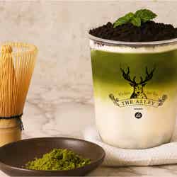 盆栽抹茶ラテ/提供画像