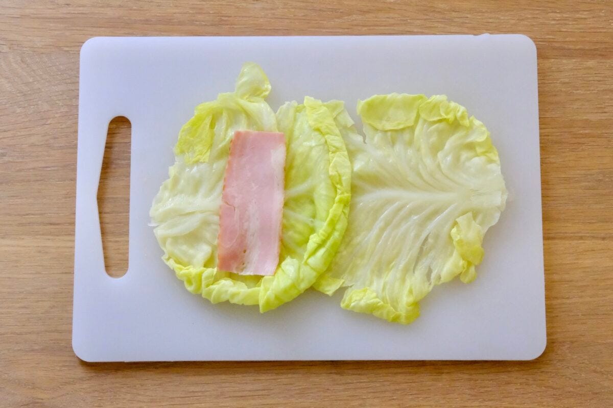 3分クッキング・簡単くるくるロールキャベツ