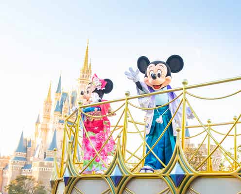 東京ディズニーランド&シー、2024年正月イベント元旦から グリーティング音楽一新、ムーシューの“辰年”グッズも