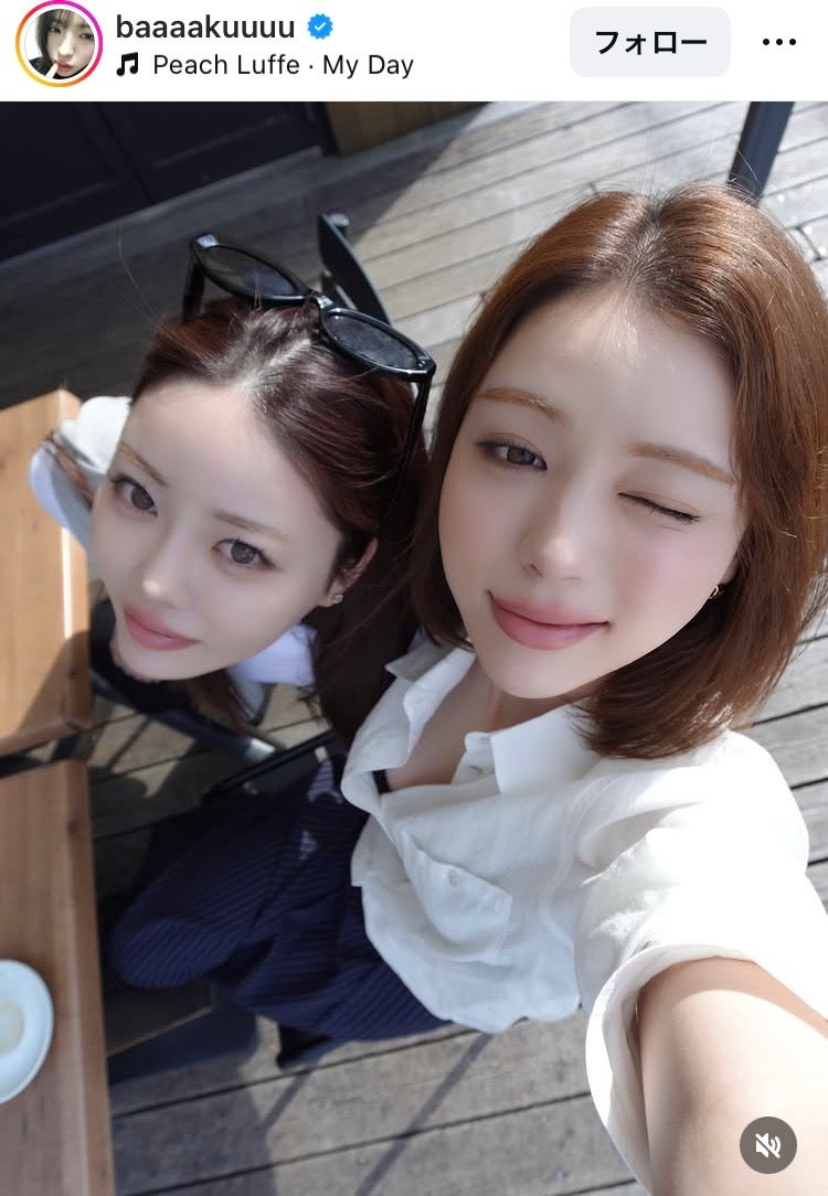 （左から）姉、井手上獏／井手上漠Instagramより