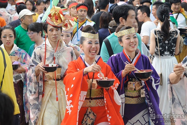 会場がうどん好きで賑わう／画像提供：うどん天下一決定戦2015