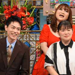 （前列左から）菅田将暉、富田望生 （C）日本テレビ