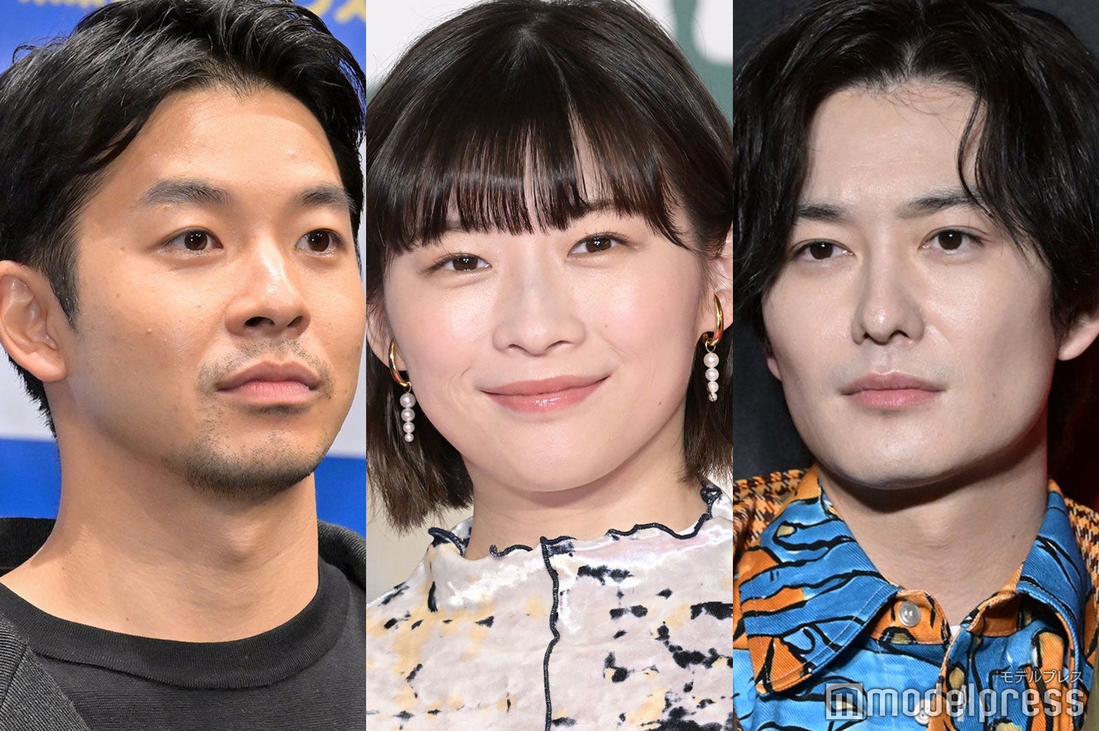 仲野太賀、伊藤沙莉、岡田将生（C）モデルプレス