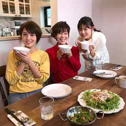 （左から）和田明日香、平野レミ、古畑星夏（C）日本テレビ