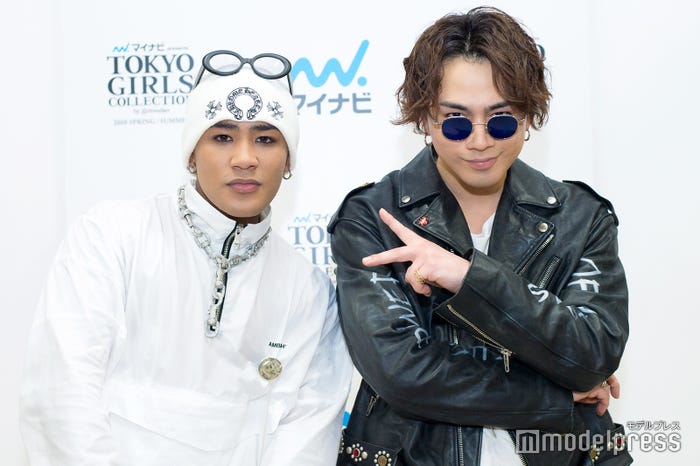 CRAZYBOY(ELLY)、HIROOMI TOSAKA(登坂広臣)(C)モデルプレス