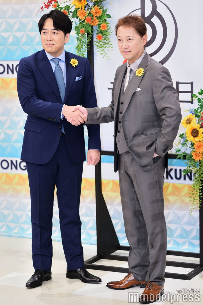 安住紳一郎アナウンサー、中居正広(C)モデルプレス