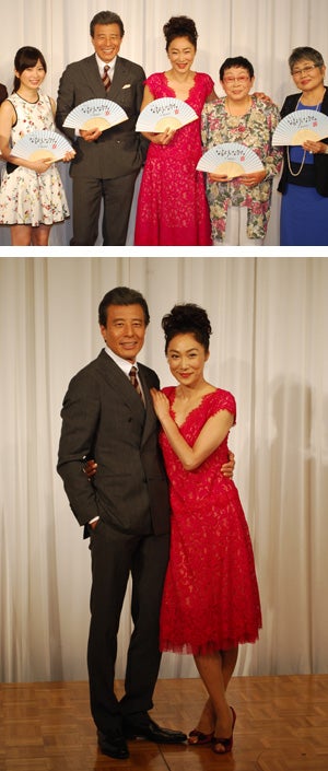 橋田壽賀子 渡鬼 はもう飽きた 16年ぶり新作連ドラ なるようになるさ 制作発表に舘ひろし 浅野温子ら出演者も勢揃い モデルプレス